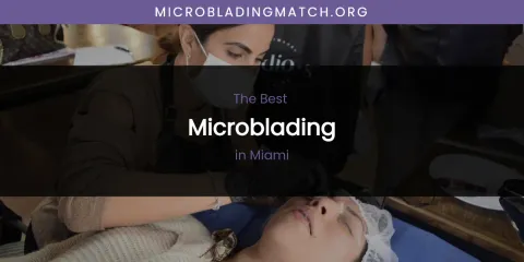 Miami's Best Microblading